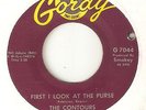 THE CONTOURS First I Look At The Purse GORDY  MOTOWN NORTHERN SOUL 45