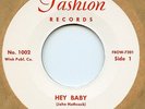 DEAN KELLEY teen rock 45 Fashion Hey Baby 1957 Amarillo Norman Petty Studios