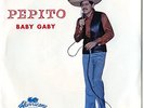 BABY GABY Gaby Sanchez Al Hurricane Records pic sleeve 45 Norman Petty Studios