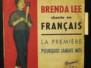 BRENDA LEE Chante En Français 45 French only PS Brunswick 1958