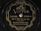 78 RPM -- Washboard Rhythm Kings, Victor 23364, EE+  Jazz