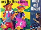 GOLDILOCKS AND THE THREE BEARS 1945 Peter Pan Read Along Book & Record SEALED