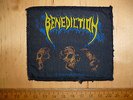 Patch Aufnäher Benediction Vintage / Kutte Venom Entombed Grave Death Sodom