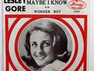 LESLEY GORE Teen Pop 45rpm + Picture Sleeve Maybe I Know b/w Wonder Boy