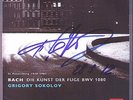 Grigory SOKOLOV Signiert BACH Die Kunst der Fuge & Partita No.2 Art of Fugue 2CD