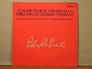 Starck cello Dahler piano  Bach 3 Sonatas  Claves LP 30-200  Stereo LP