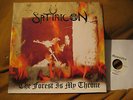 SATYRICON / ENSLAVED split ORIG VINYL LP + 7