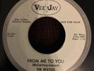 The Beatles From Me To You Thank You Girl 45 EP Promo Vee Jay RARE