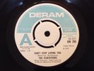 THE FLIRTATIONS -CAN'T STOP.. rare UK 1970 DEMO PROMO/ NORTHERN SOUL DERAM MINT-
