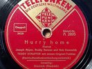 Teddy Stauffer - Hurry home - Telefunken - A 2895 /10