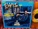 Elvis Presley In The Ghetto / If I Can Dream 45 RARE sleeve gold vinyl 7