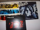 3 The Police 1980s vinyl LPs Synchronicity Regatta de Blanc Ghost in the Machine