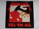 LP 0340 metallica kill 'em all Vinyl Schallplatte Metal Hardcore Punk Electro