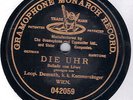 Leopold DEMUTH - Die Uhr  / Gustav WALTER - Am Meer von Schubert