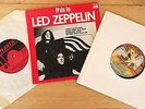3 Led Zeppelin 45's, This is Led Zeppelin, Hey Hey what can I do,  No Reserve