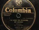 Columbia 14671D BO CARTER New Auto Blues 1931 E- 78 rpm both A1 400 pressed