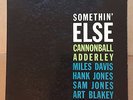CANNONBALL ADDERLEY - Somethin' Else - Blue Note LP 1595 Mono DG 