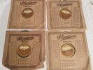 Four 78 RPM Records & Sleeves, SILVERTONE Label -- 1920's Dance Bands