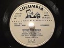Frank Sinatra  Columbia 1-112  Why Can't You Behave b/w No Orchids Rare 7