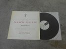 POULENC-MELODIES-APOLLINAIRE-BERNAC-LP-IMP-FRANCE-1ST-DG-VEGA C 30 A 293-NM