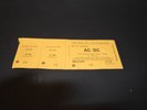 AC/DC 1978 POWERAGE TOUR UK UNSOLD FULL MANCHESTER CONCERT TICKET C/W STUBS
