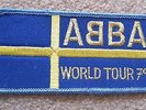 ABBA sew-on PATCH 1979 World Tour (unused)