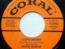 Mickey MANTLE Teresa BREWER I Love Mickey  Keep Your Cotton Pickin Paddies w6447