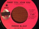 Freddie McKay, Sweet You, Sour You 45, Rare '72 Rocksteady Reggae Promo Shelter