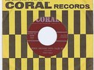 Buddy Holly 45 Rock Around With Ollie Vee VG++ Recorded 1956 Canada Coral 62390