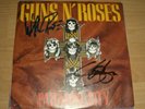GUNS & ROSES - PARADISE CITY -  SIGNED 7