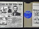 10” FOLK LP Hermes Nye With Guitar Folkways 2188 Ballads Of The Civil War