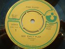 RARE ORIGINAL 1967 PINK FLOYD SEE EMILY PLAY GREEK PRESS VG+++  CONDITION