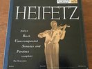 JASCHA HEIFETZ Bach Sonatas/Partitas RCA VICTOR LM-6105 3 LP Box RARE