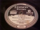 EDISON 10 In. RECORD/DISC # 51446 CHARLESTON SEVEN NASHVILLE NIGHTINGALE TOODLES