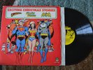 Superman Exciting Christmas Stories Batman Wonder Woman Stories Record lp VG