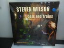 STEVEN WILSON-CATS AND TRAINS. TEL AVIV, ISRAEL 2003.-BLUE VINYL LP-NEW. SEALED