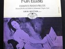 Louis Kentner - Fur Elise LP Mint- HLX 90027 Hungary Stereo 1973 Vinyl Record