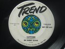 BIG DANNY OLIVER   SAPPHIRE   HEAR KILLER R&B ROCKER 45 on TREND 1958 PROMO