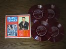 Elvis Presley & Beatles 1965 Japan red 4x7' Flexi disc booklet Japanese