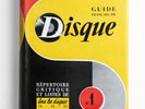 Guide Français du Disque 1952 french classical records LP catalog livre book
