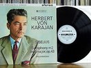 Sibelius: Symphony No. 2 - Herbert Von Karajan **Columbia SAX 2379 ED1 LP**