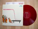 DAVE BRUBECK  plays and FANTASY 3259 RED VINYL  orig 1958 1st  DG EX