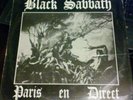 BLACK SABBATH Paris en Direct Colombian Press very rare only collectors