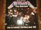 METALLICA - MOTORHEAD - LIVE AT LEMMY'S BIRTHDAY BASH 1995 - RED VINYL LP - RARE