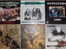 Thrash Metal, 6 Vinyl Record Lot, 3 LP 2 DLP 1 EP, 4 Import, 2 Ltd Ed 1 Colored