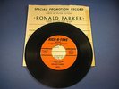 RONALD PARKER I DON'T CARE RICH-R-TONE #8010  OBSCURE COUNTRY PROMO GREAT FIND