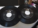 2-ELVIS PRESLEY 45 RECORDS:EPA 830 BLUE MOON & EPA 747 BLUE SWEDE SHOES
