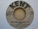Soul Funk 45 BOOKER T. AVERHART & THE MUSTANGS take your shoes off KENT hear