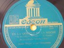 JAZZ 78 rpm RECORD Odeon ARTIE SHAW Film NOCHE Y DIA Porter EN LA QUIETUD DE...