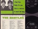 THE BEATLES - I FEEL FINE - EP DENMARK 1964